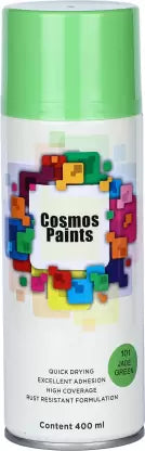 Cosmos Paints Jade Green Spray Paint 400ml (Pack of 2) Jade Green Spray Paint 800 ml  (Pack of 2)