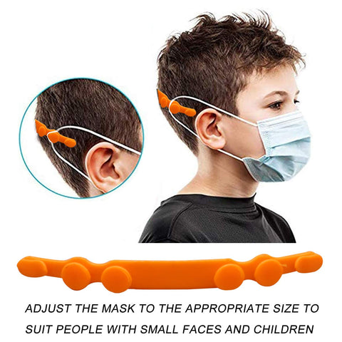 Funku Mask Holder, Hook Ear Strap Extension Mask (Packof 10)