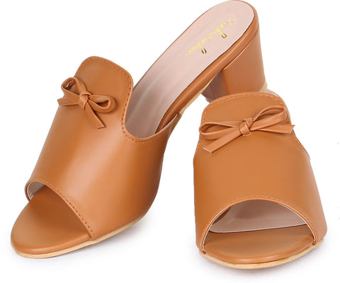 Funku Fashion Women Slip-on Block Heel